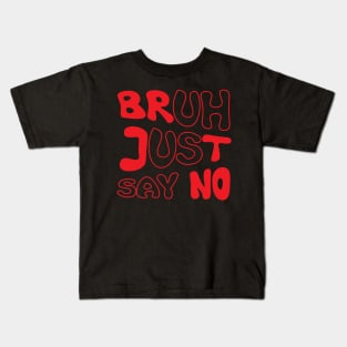 Just Say No - Anti-Drug Kids T-Shirt